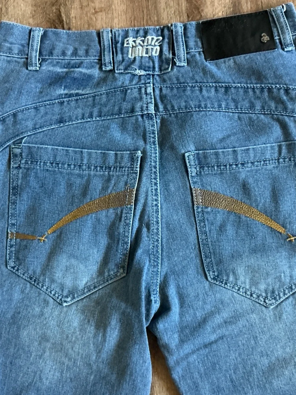 Vintage Men’s Shorts Size 30 Baggy Jorts Play Bigg Ekko Y2K Hip Hop Skater Blue